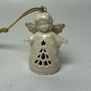 Lenox Angel Wishes Christmas Tree Small Bell Ornament